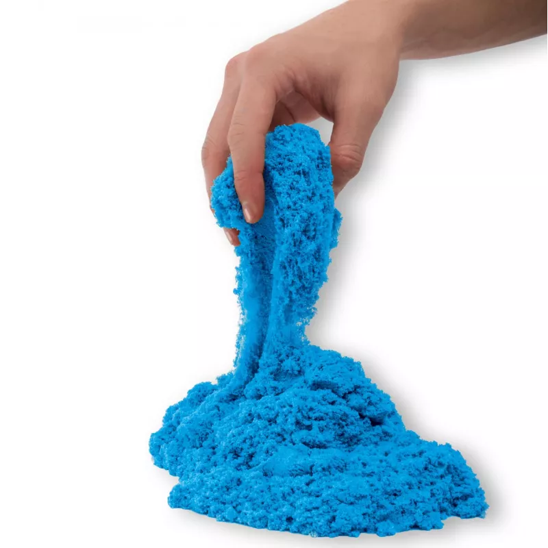 Kinetic Sand , 2lbs Blue Play Sand, Moldable Sensory Toys for Kids, Resealable Bag (Packaging May Vary), for Ages 3 and up