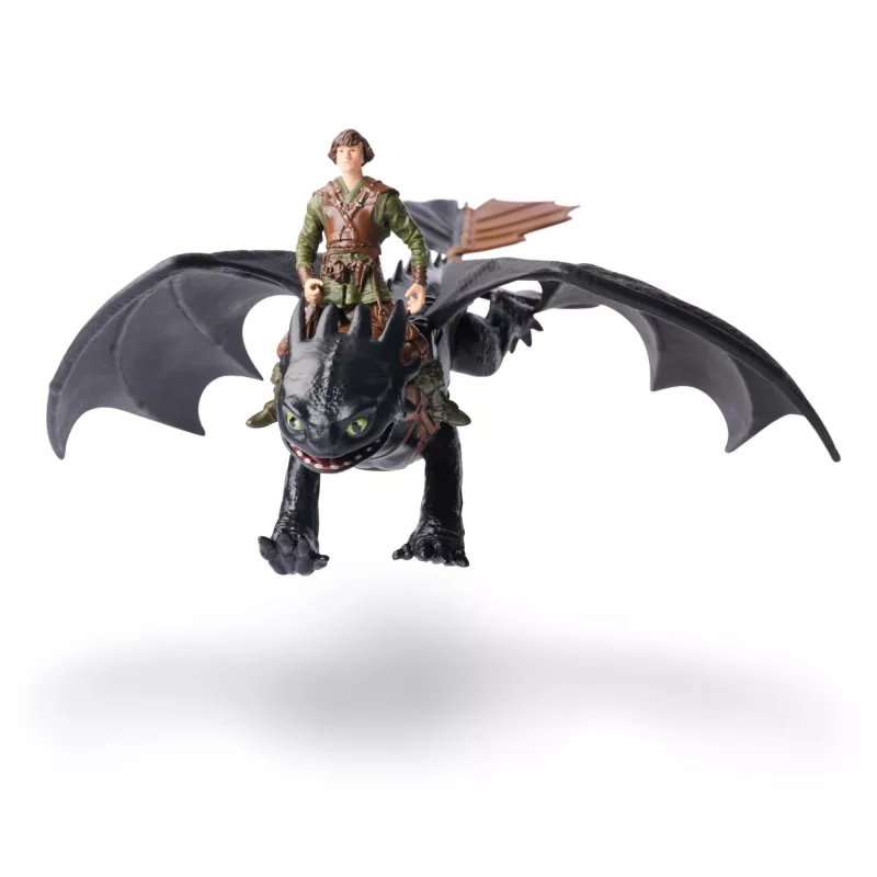 DreamWorks Dragons , How to Train Your Dragon, Toothless & Hiccup, Viking Duo Action Figures, Kids Toys for Boys Ages 4 and up