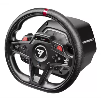 Steering wheel and pedals Thrustmaster T248R Black — USB, hybrid drive, force feedback, LCD display, leather wheel
