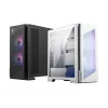 PC case MSI MPG VELOX 300R AIRFLOW PZ Midi Tower White — ATX/EATX/MicroATX/Mini-ITX, 1×3.5 inch, 4×2.5 inch, 2×USB 3.2 Gen1, side window