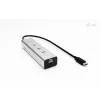 i-tec Metal USB-C Charging HUB 5port with USB-C video 8K + Power Delivery 85W