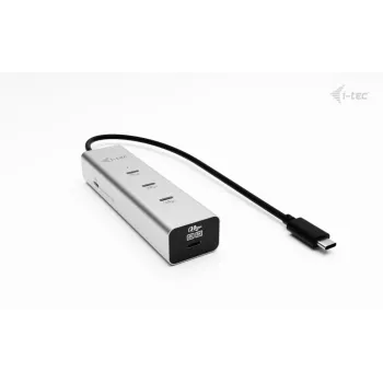 i-tec Metal USB-C Charging HUB 5port with USB-C video 8K + Power Delivery 85W