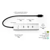 i-tec Metal USB-C Charging HUB 5port with USB-C video 8K + Power Delivery 85W