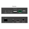 DIGITUS HDMI Fiber Receiver - for DS-55348 4K/60Hz 40 km/300m IP 1G Black
