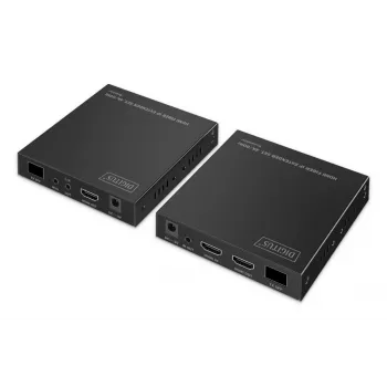DIGITUS HDMI Fiber Extender Set - 4K/60Hz, 40 km/300m Black