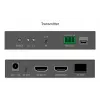 DIGITUS HDMI Fiber Extender Set - 4K/60Hz, 40 km/300m Black