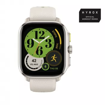 Amazfit Cheetah 4.45 cm (1.75 inch) AMOLED Digital 390 x 450 pixels Touchscreen White GPS (satellite)