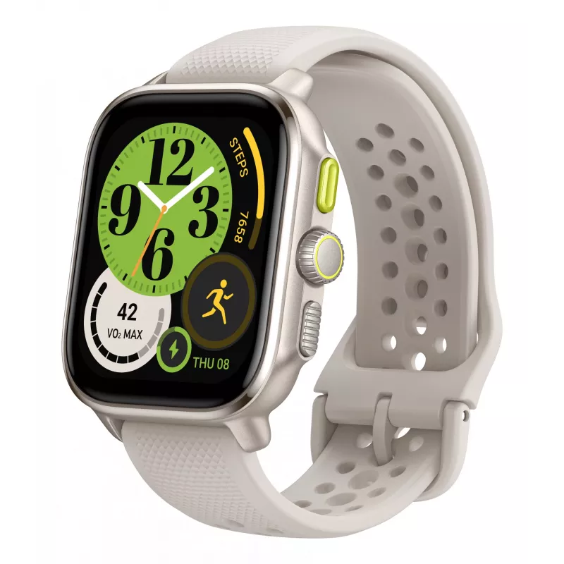 Amazfit Cheetah 4.45 cm (1.75 inch) AMOLED Digital 390 x 450 pixels Touchscreen White GPS (satellite)