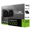 Graphics Card ASUS GeForce RTX 5050, 8 GB GDDR6, PCIe 5.0, 2560 CUDA cores, 128-bit memory bus