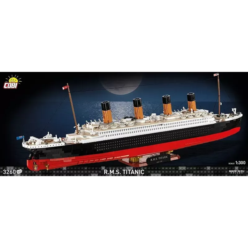 Construction set Cobi R.M.S. Titanic model, 3,260 plastic blocks (COBI-1686)