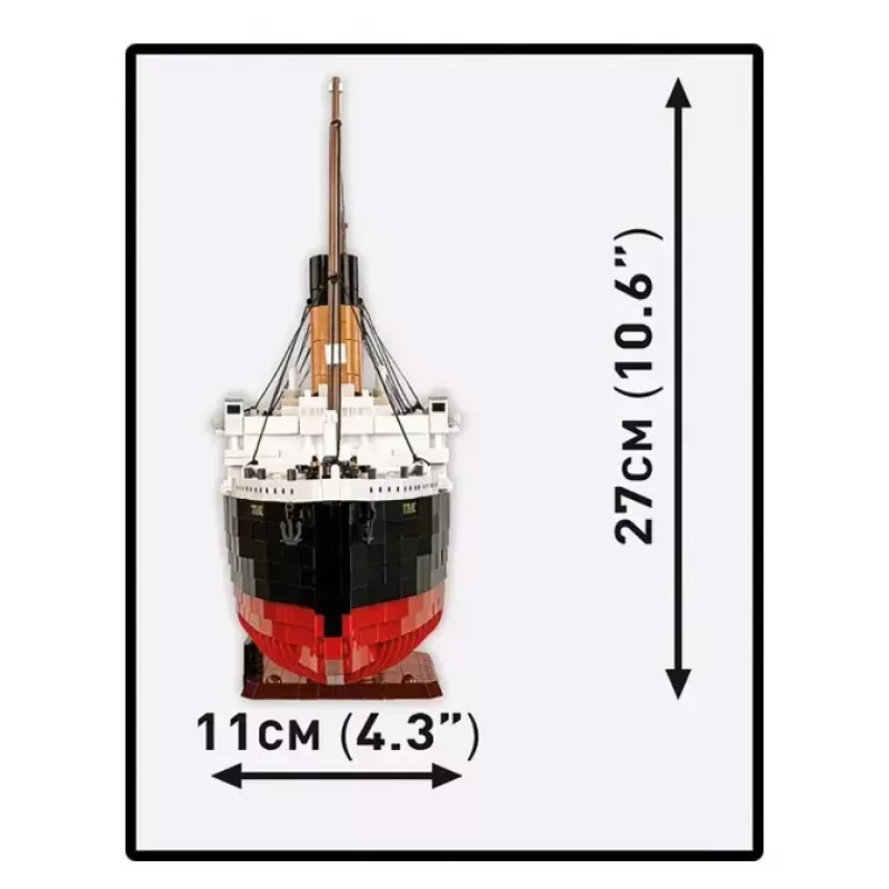 Construction set Cobi R.M.S. Titanic model, 3,260 plastic blocks (COBI-1686)
