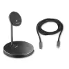 Hama 00201737 mobile device charger Headphones, Smartphone Black USB Wireless charging Fast charging Indoor