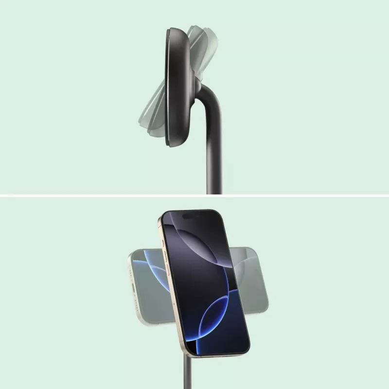 Hama 00201737 mobile device charger Headphones, Smartphone Black USB Wireless charging Fast charging Indoor