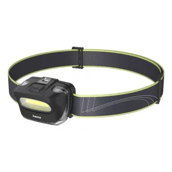 Hama HL110 Black, Blue, Yellow Headband flashlight COB LED