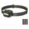 Hama HL110 Black, Blue, Yellow Headband flashlight COB LED