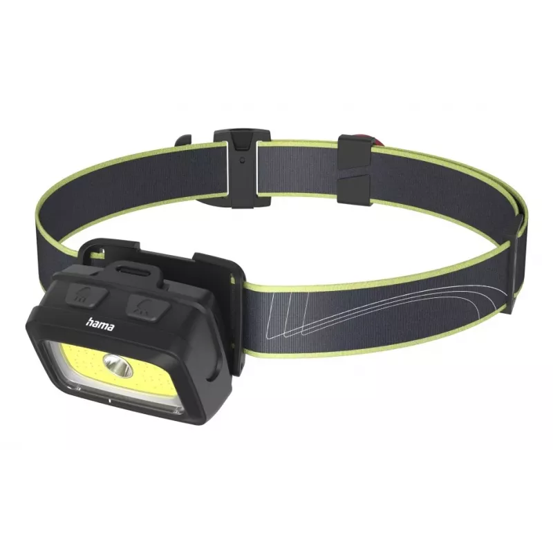 Hama HL350 Black, Blue, Yellow Headband flashlight LED