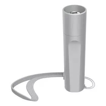 Hand flashlight HAMA Led flashlight 3 light modes — silver, 0.083 kg, compact LED torch