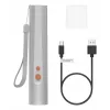 Hand flashlight Hama FL350-C Silver LED 3W USB rechargeable