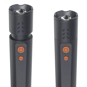 LED flashlight HAMA FLX350 shockproof aluminium, 4 modes with SOS, compact handheld