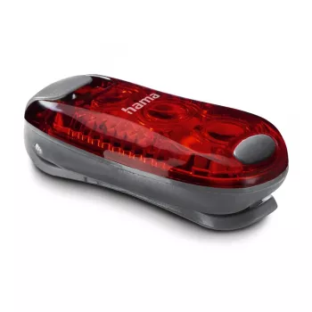 LED Lamp Hama SL-DUO Grey Red Battery CR2032 55mm 28mm 20mm