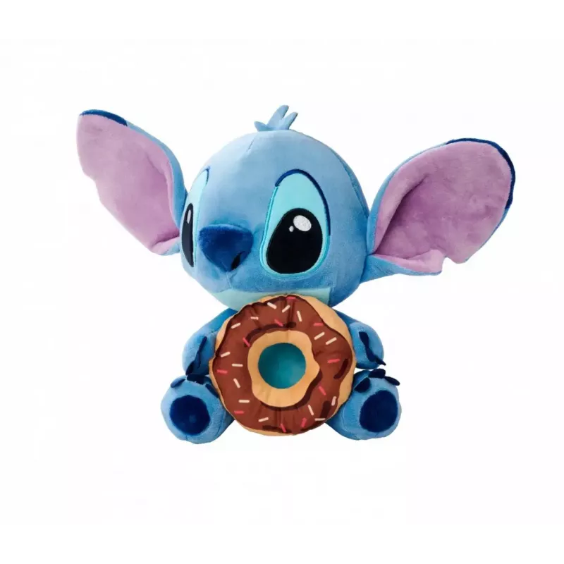 Soft toy SIMBA Mascot Stitch with Doughnut 25 cm plush character figure