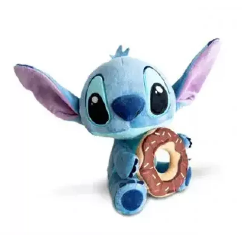 Soft toy SIMBA Mascot Stitch with Doughnut 25 cm plush character figure
