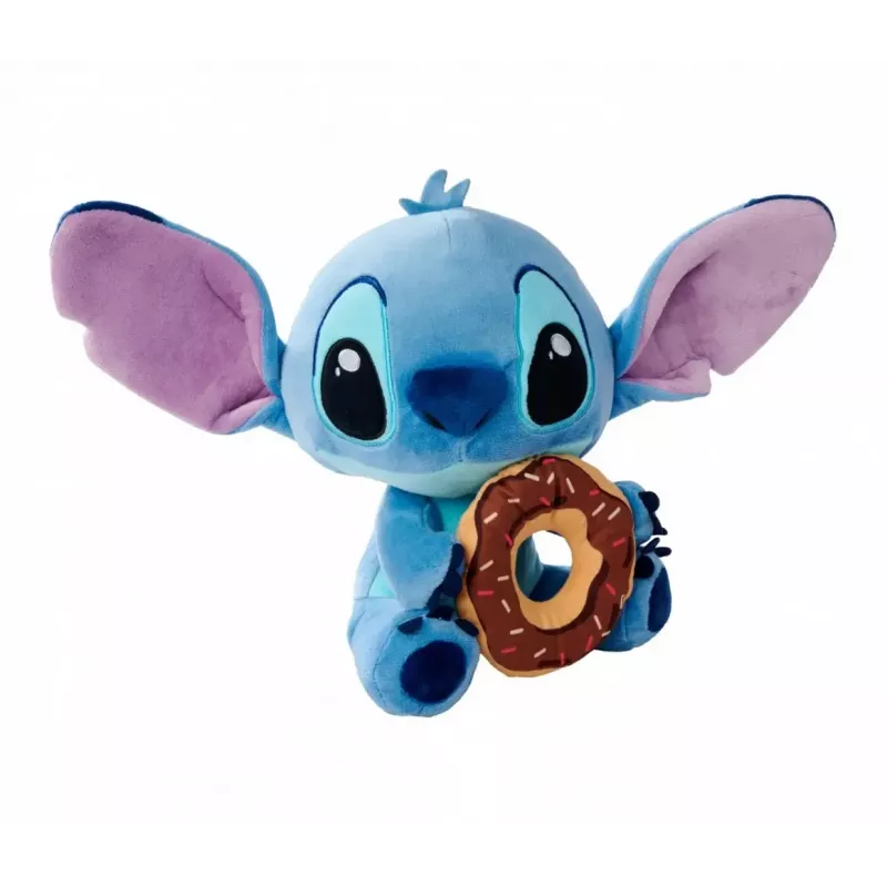 Soft toy SIMBA Mascot Stitch with Doughnut 25 cm plush character figure