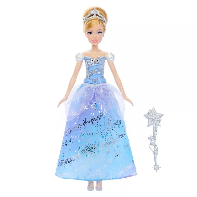 Disney Princess Enchanted Ballgown Cinderella Fashion Doll with Lights & Sounds, Inspired by Movie