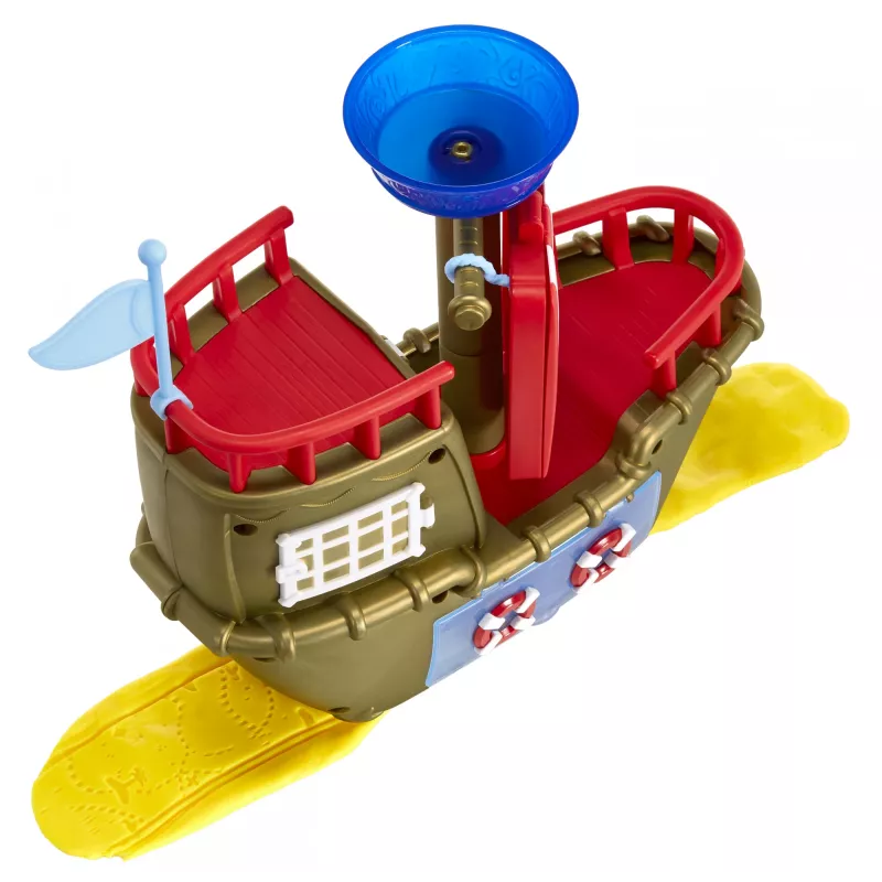 MGA DohKins Pirate Ship Playset, modelling clay set, 2 colours, 3+ years