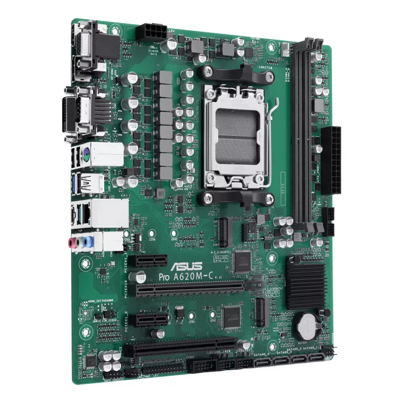 Motherboard ASUS PRO A620M-C-CSM AMD A620 Socket AM5 micro ATX
