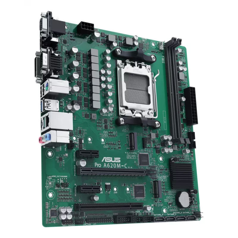 Motherboard ASUS PRO A620M-C-CSM AMD A620 Socket AM5 micro ATX