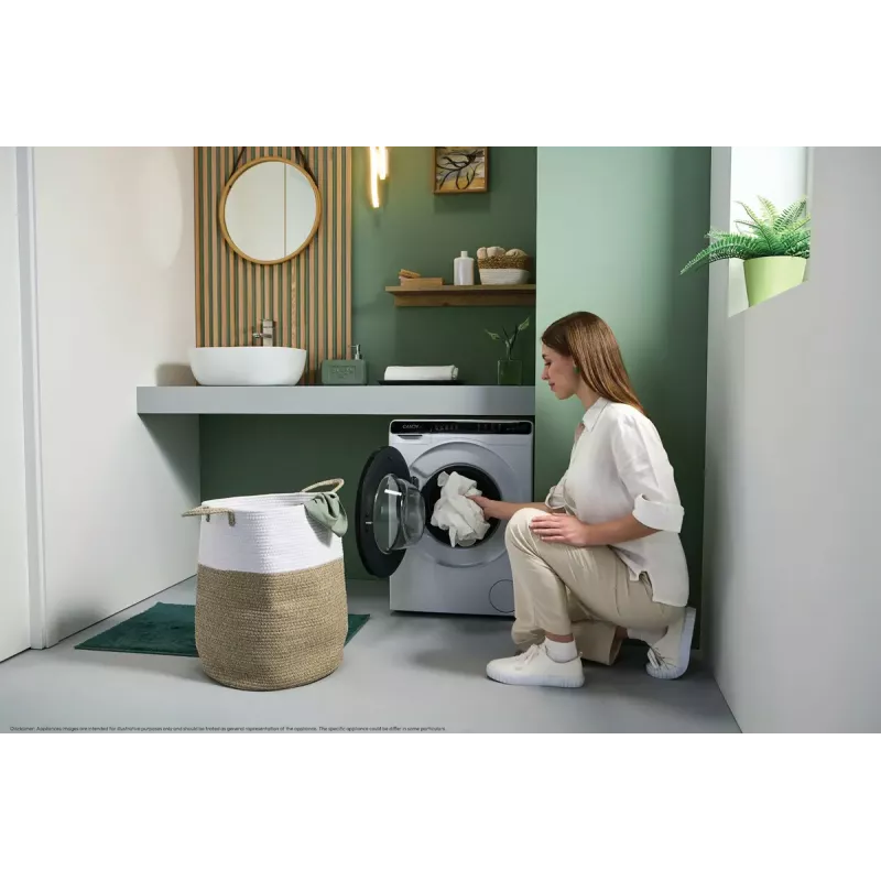 Candy CW50-BP12307U1-S washing machine Front-load 5 kg 1200 RPM White