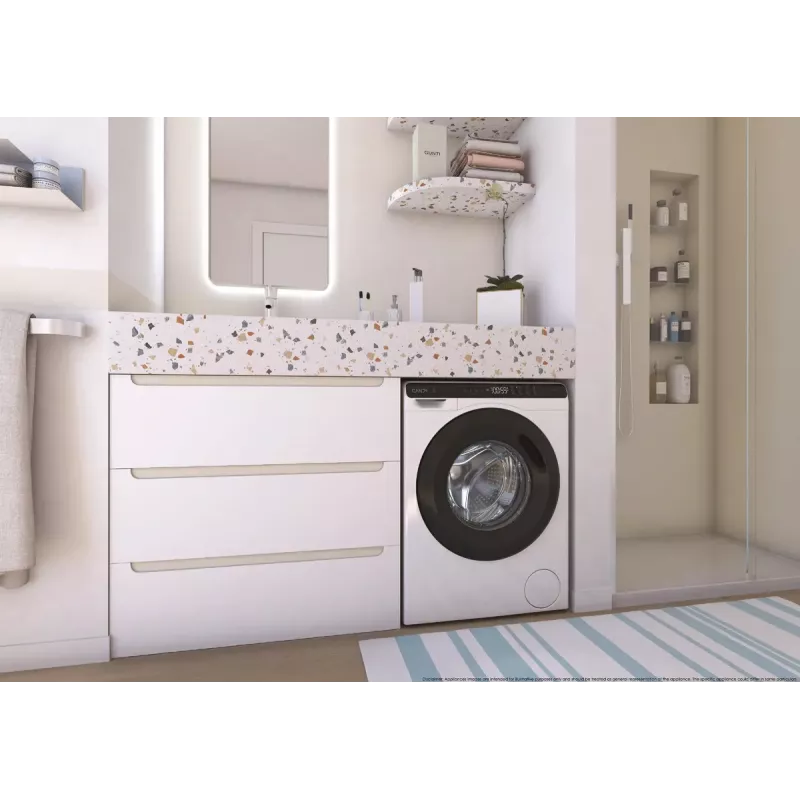 Candy CW50-BP12307U1-S washing machine Front-load 5 kg 1200 RPM White