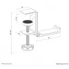 Neomounts ADS11-171SL Headset holder - universal, Hook, Aluminium, 150 g, Silver