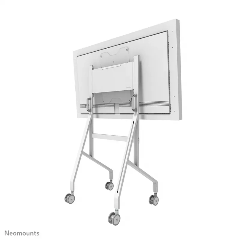 Neomounts FL50-515WH1 Samsung Flip trolley for 55–65 inch displays, rotatable, height adjustable, white