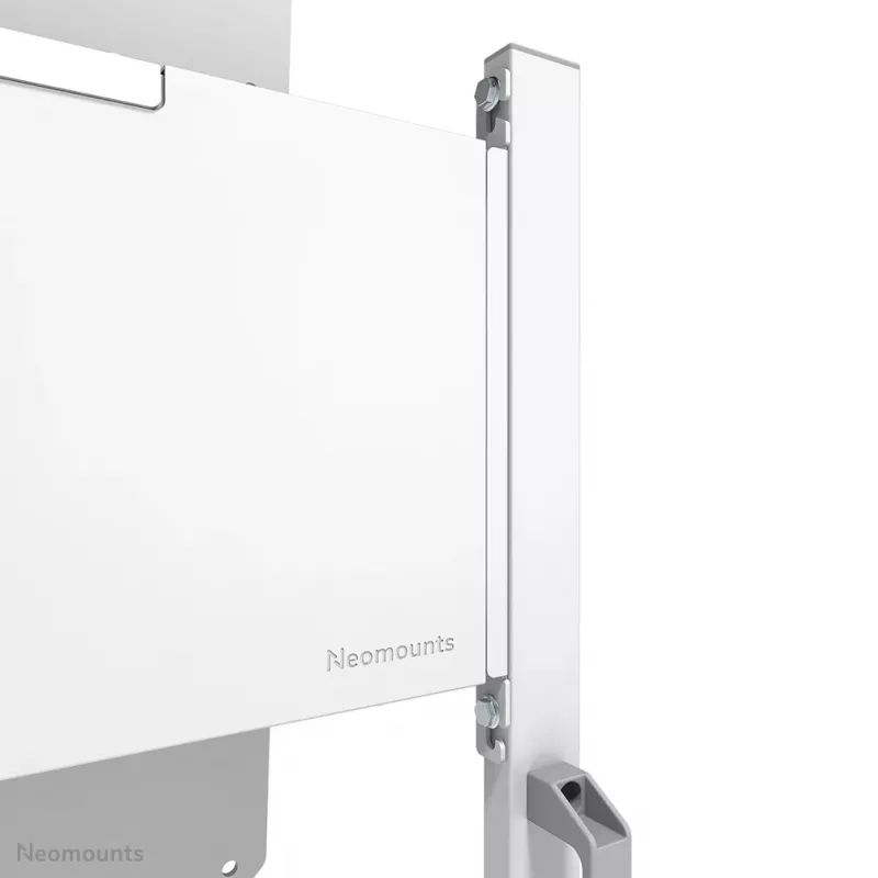 Neomounts FL50-515WH1 Samsung Flip trolley for 55–65 inch displays, rotatable, height adjustable, white