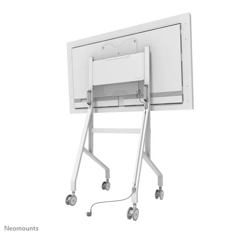 Neomounts FL50-515WH1 Samsung Flip trolley for 55–65 inch displays, rotatable, height adjustable, white