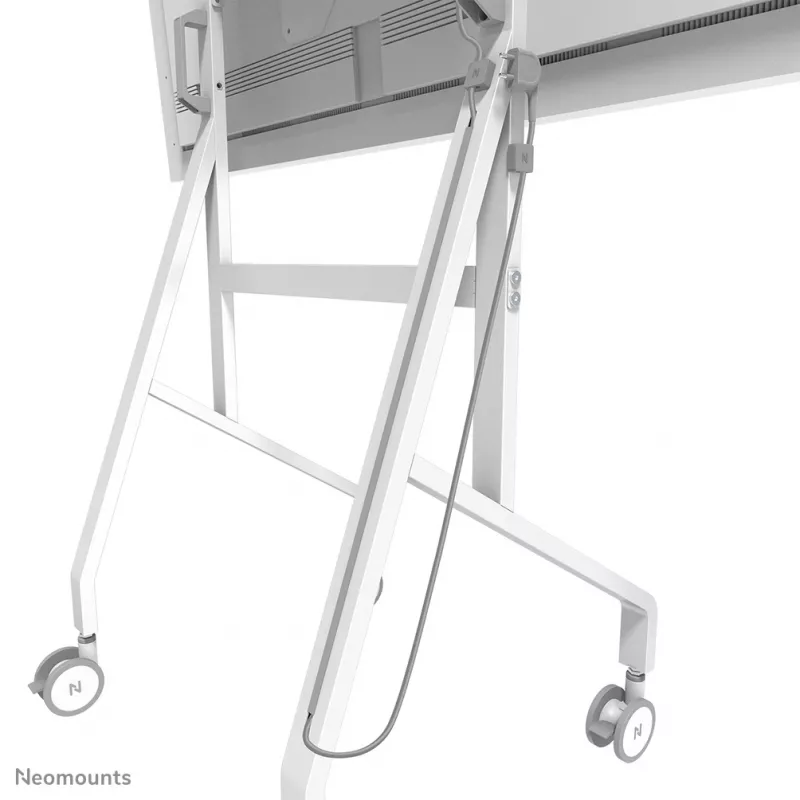 Neomounts FL50-515WH1 Samsung Flip trolley for 55–65 inch displays, rotatable, height adjustable, white