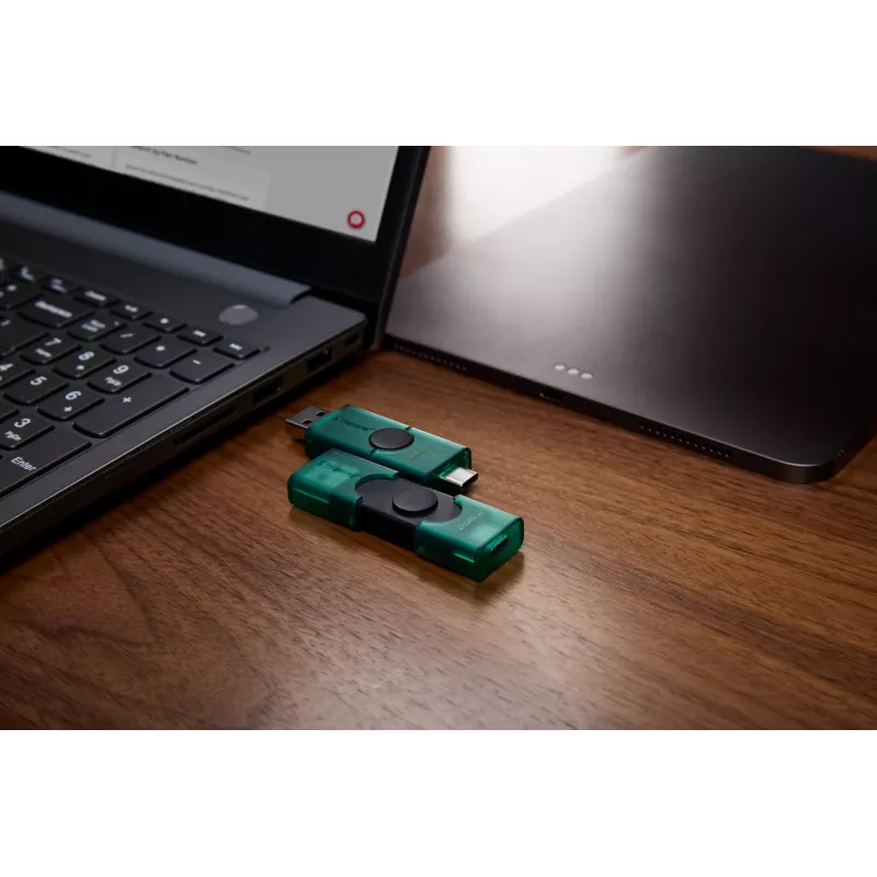 USB Flash Drive Kingston Technology 256GB USB-A USB-C 3.2 Gen 1 DuoG2