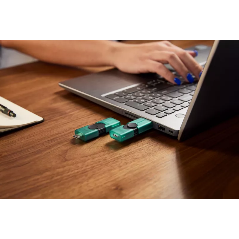 USB Flash Drive Kingston Technology 256GB USB-A USB-C 3.2 Gen 1 DuoG2