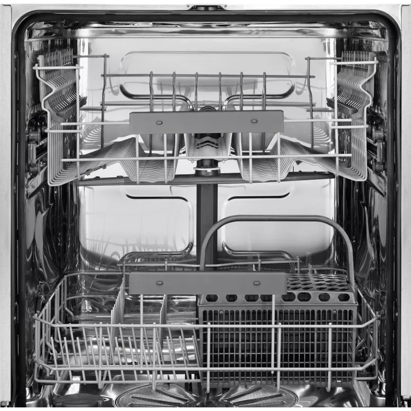 Semi built-in dishwasher Electrolux EES47300IX, 13 place settings, 60 cm, 8 programs, AirDry, 46 dB