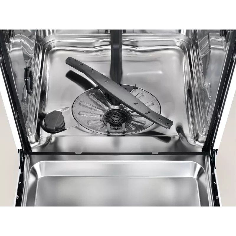 Semi built-in dishwasher Electrolux EES47300IX, 13 place settings, 60 cm, 8 programs, AirDry, 46 dB