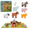 MALIK Magnetic Mini Animals Set 62333 — Farm Theme magnetic toy figures for toddlers