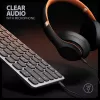Axagon HMC-KB-NRD, USB 5Gbps hub w. keyboard, HDMI 4K/60Hz, 3x USB-A, SD/mSD, audio, PD100, Nordic layout