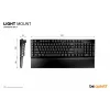 Mechanical gaming keyboard be quiet! Light Mount Silent Tactile USB QWERTY US English, RGB, Full-size, USB Type-A to Type-C cable