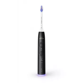 Sonic toothbrush Philips Series 6500 HX7411/02 — 62,000 mpm, 3 modes, pressure sensor, Bluetooth, travel case (black)