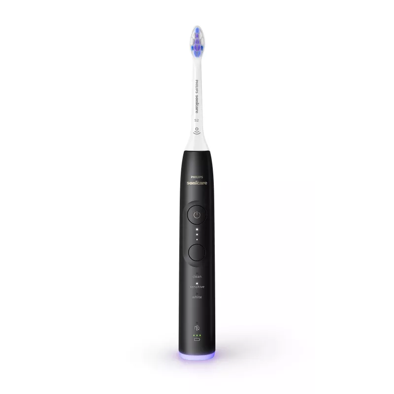 Sonic toothbrush Philips Series 6500 HX7411/02 — 62,000 mpm, 3 modes, pressure sensor, Bluetooth, travel case (black)