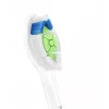 Toothbrush heads Philips HX6062/87 replacement 2-pack, medium bristles, white