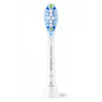 Philips Premium Plaque Defence HX9042/87 2-pack brush heads, 2 pc(s), White, 3 month(s), Medium, Philips