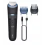 Beard trimmer Philips BT3665/15 with Full Metal Blades, 0.5–20 mm, 40 steps, cordless, black